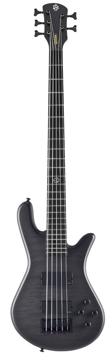 SPECTOR NS PULSE 5 STRING BASS BLACK SATIN MATTE - Music Planet New Zealand