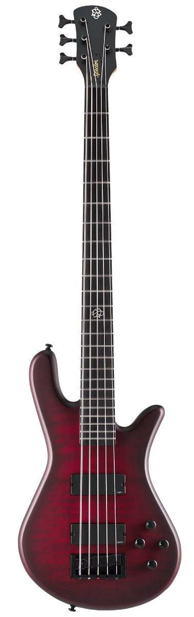 SPECTOR NS PULSE5 BASS GUITAR IN BLACK CHERRY MATTE - Music Planet New Zealand