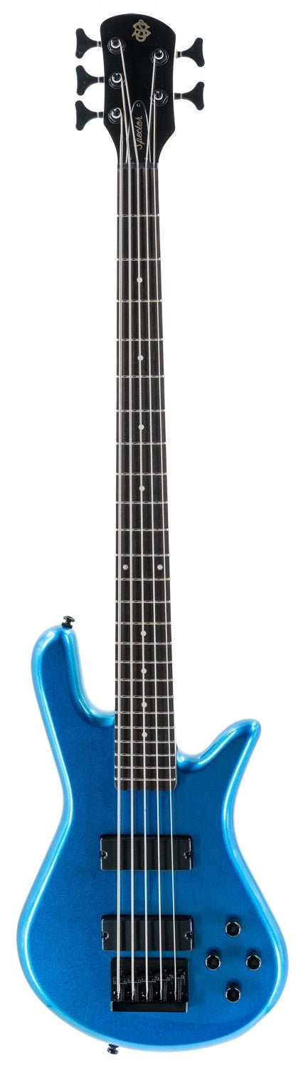 SPECTOR PERFORMER 5 STRING BASS IN BLUE - Music Planet New Zealand