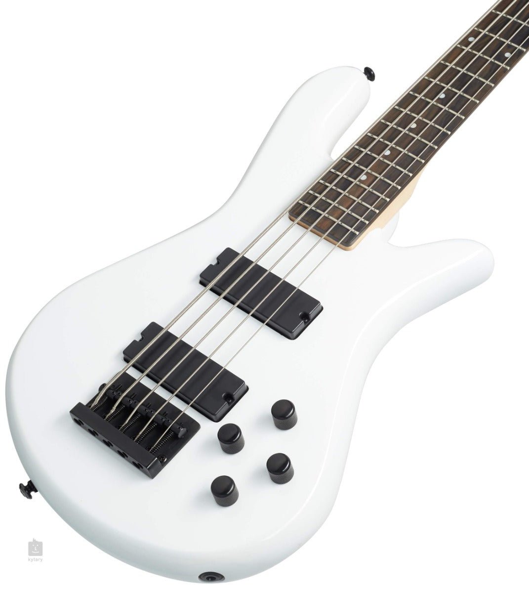 SPECTOR PERFORMER 5 STRING BASS IN WHITE - Music Planet New Zealand