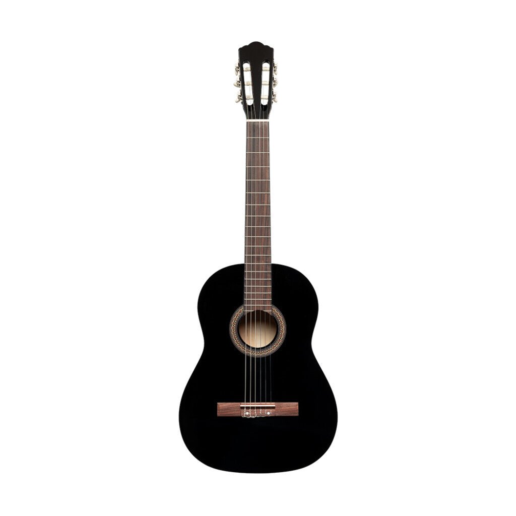 STAGG 3/4 SIZE CLASSIC GUITAR BLACK - Music Planet New Zealand