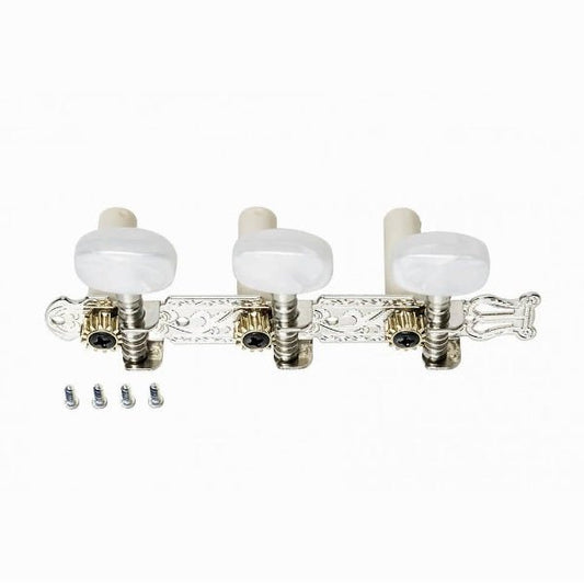 STAGG 3X3 CLASSICAL MACHINE HEAD CHROME - Music Planet New Zealand