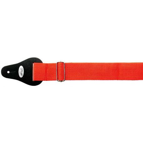 STAGG BJA006 RD GUITAR STRAP RED - Music Planet New Zealand