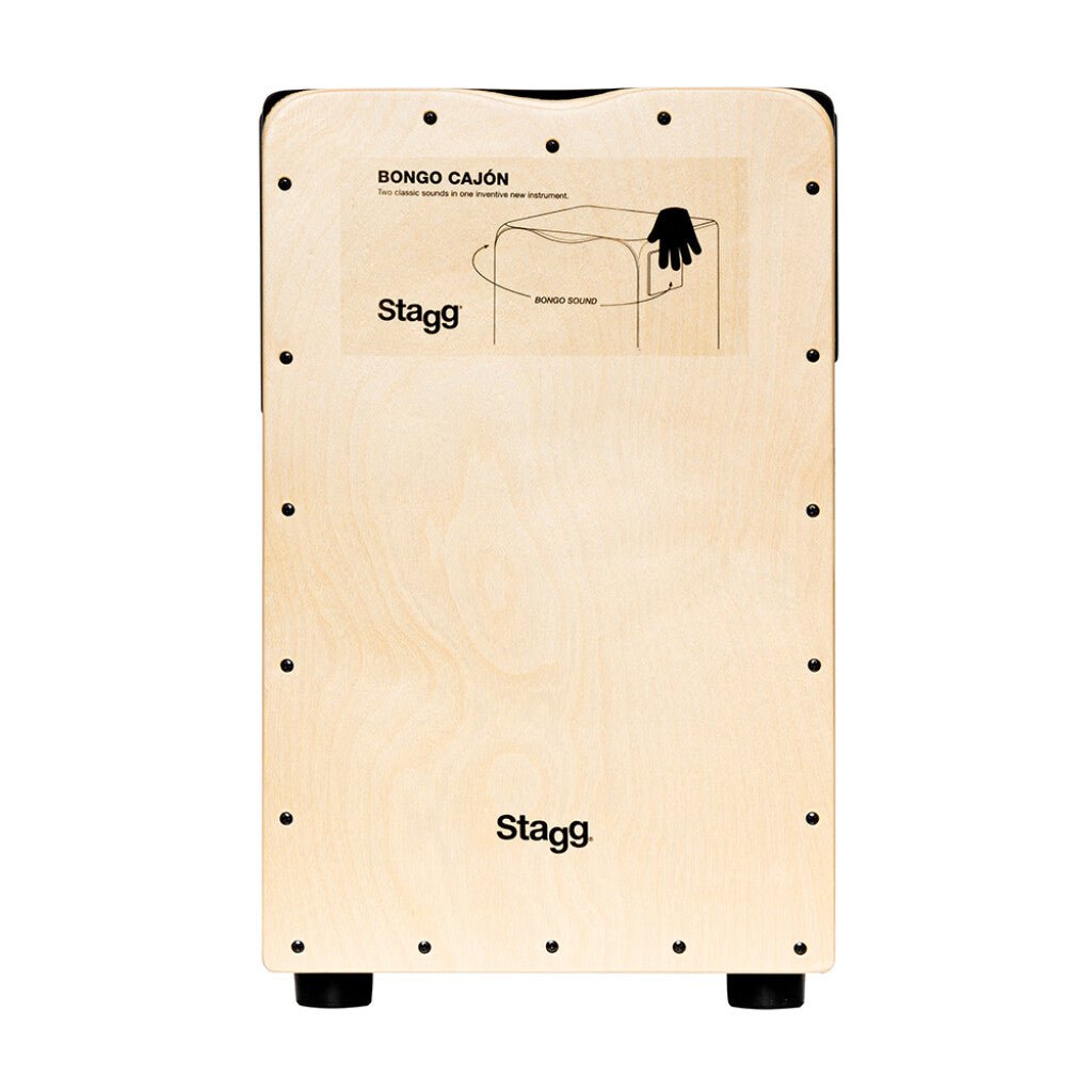 Stagg Bongo Cajon – Natural Birchwood - Music Planet New Zealand