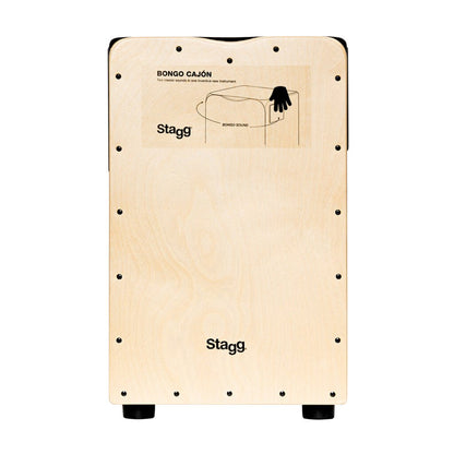 Stagg Bongo Cajon – Natural Birchwood - Music Planet New Zealand