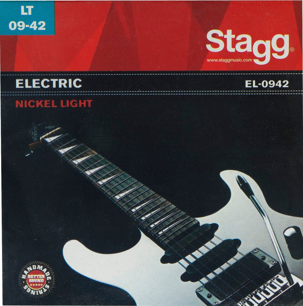 String El Station Stagg El-0942 Nickel Electric Strings - Strings | Music Planet NZ
