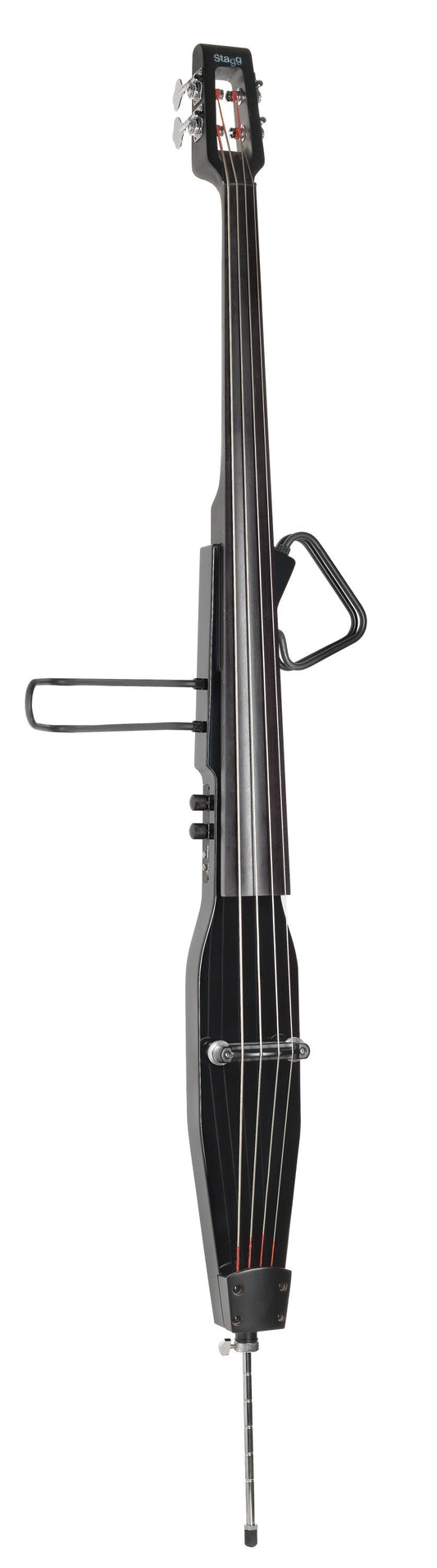 STAGG ELECTRIC DOUBLE BASS BLACK - Music Planet New Zealand