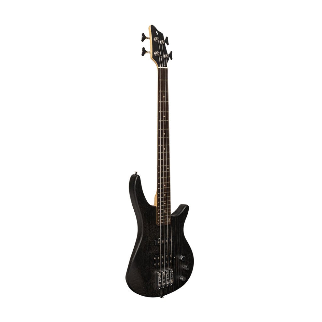 STAGG FUSION BASS SATIN BLACK 3/4 SIZE - Music Planet New Zealand