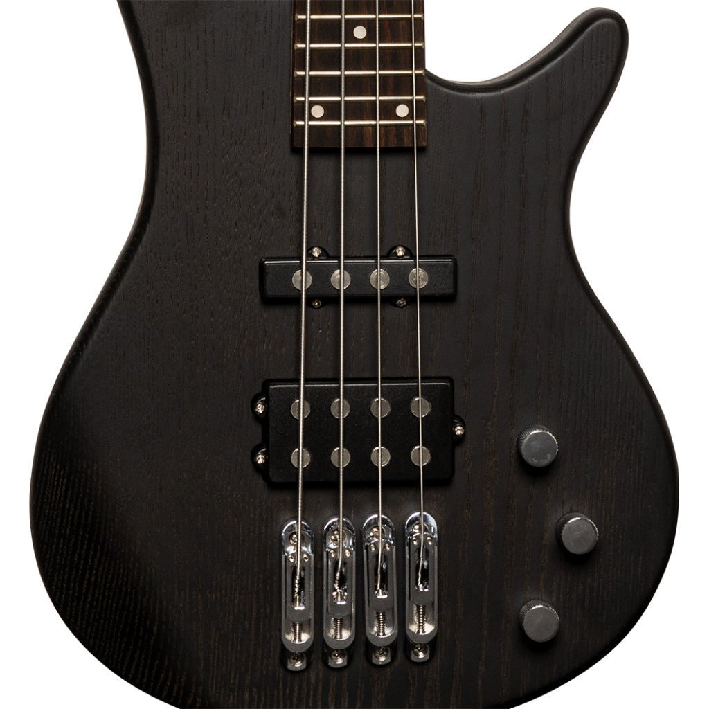 STAGG FUSION BASS SATIN BLACK 3/4 SIZE - Music Planet New Zealand