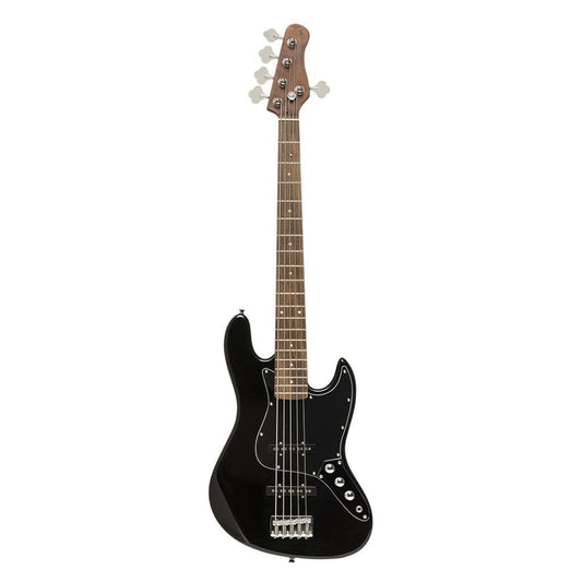 STAGG JAZZ BASS SATIN BLACK 5 STRING - Music Planet New Zealand