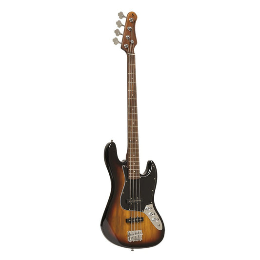 STAGG JAZZ BASS SUNBURST - Music Planet New Zealand