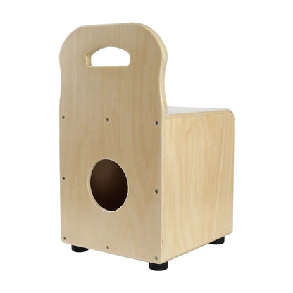 Stagg Kid Cajon with EasyGo Backrest – Natural - Music Planet New Zealand