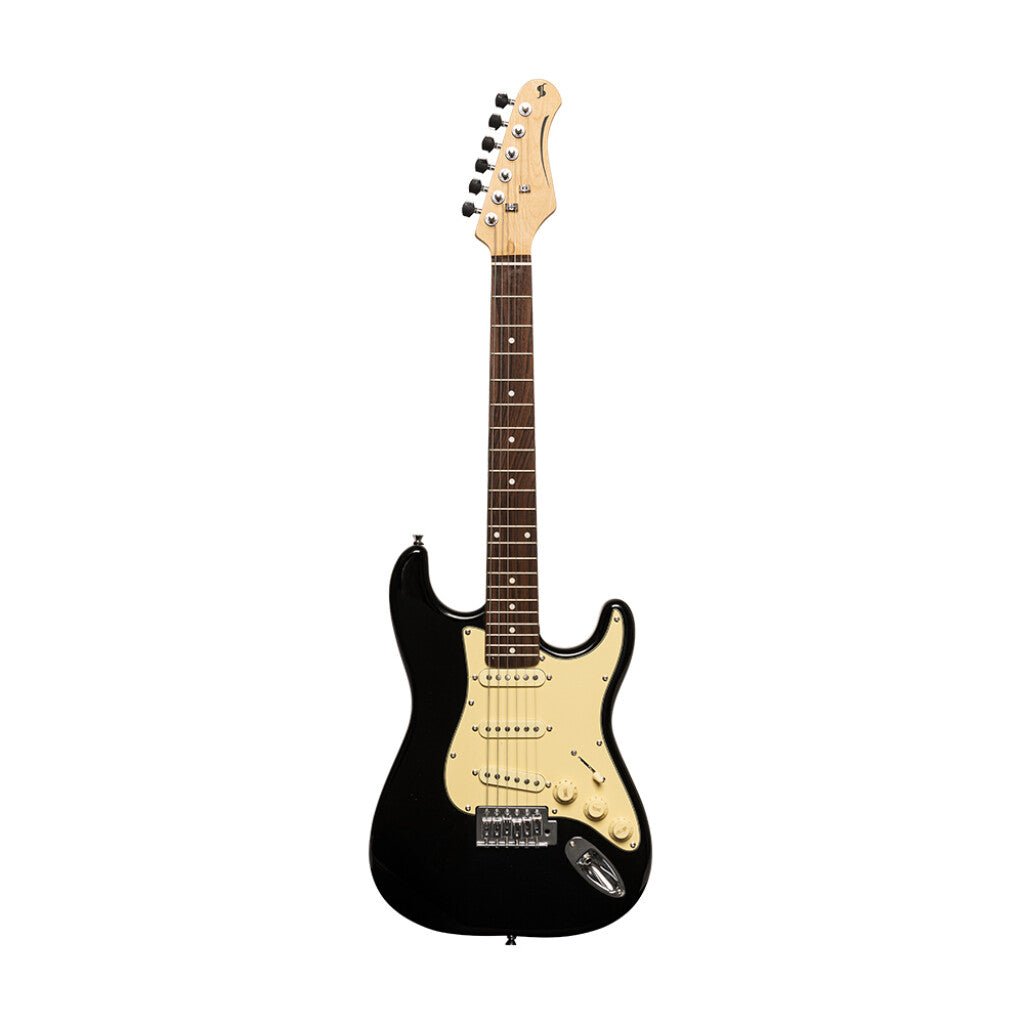 Stagg SES30 3/4 Sized Electric Guitar Black - Music Planet NZ