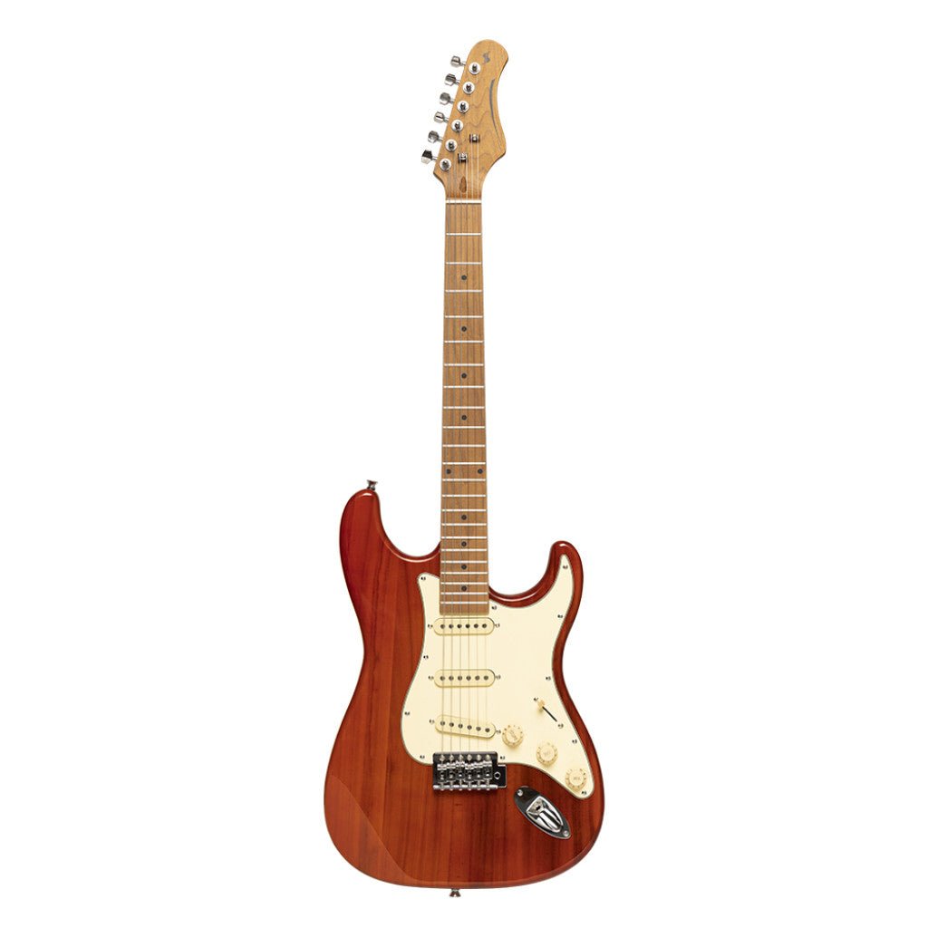 Stagg SES55 Vintage Series Electric Guitar in STF Red - Music Planet New Zealand
