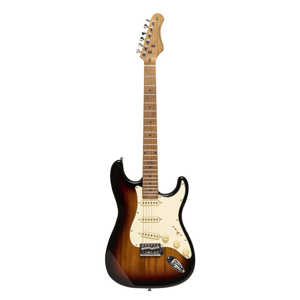 Stagg SES55 Vintage Series Electric Guitar in Sunburst - Music Planet New Zealand