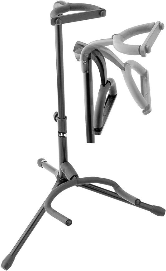 STAGG SG - A100BK TRIPOD GUITAR STAND - Music Planet New Zealand
