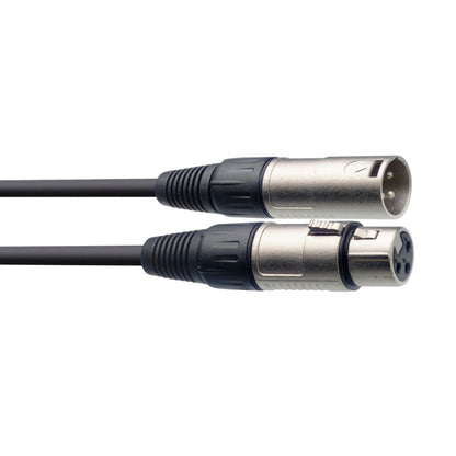 Stagg SMC6 XLR Microphone Cable – 20ft Black - Music Planet New Zealand