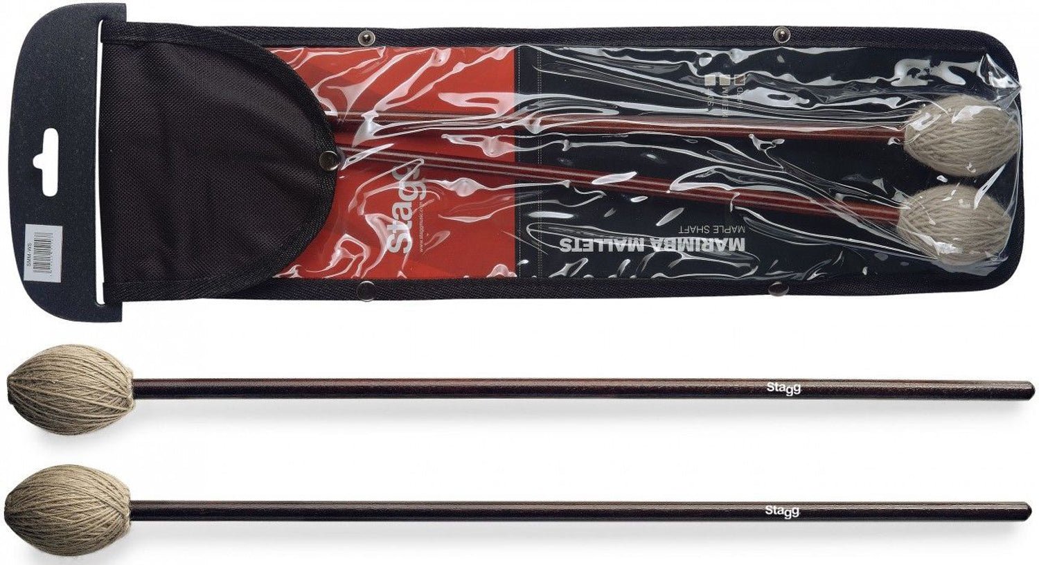 STAGG SMM - WM MARIMBA MALLETS - MEDIUM - Music Planet New Zealand