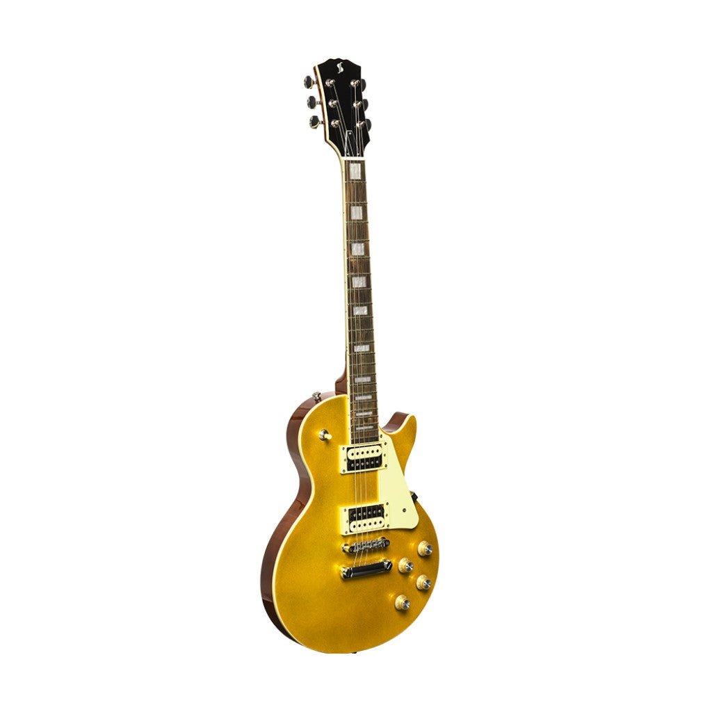 STAGG STANDARD SERIES LES PAUL IN GOLD - Music Planet New Zealand