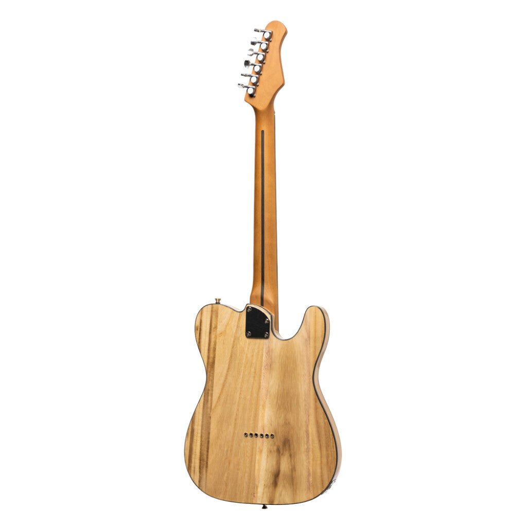 Stagg T - Style Electric Guitar in Natural (Left Handed) - Music Planet New Zealand