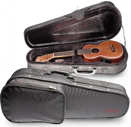STAGG TENOR UKULELE POLYFOAM CASE BK - Music Planet New Zealand