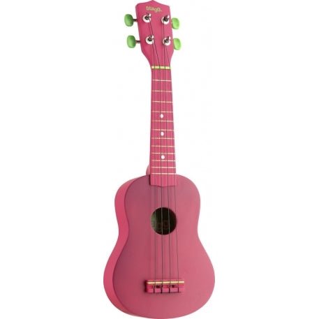 STAGG US - LIPS COLOURED UKULELE & BAG - Music Planet New Zealand