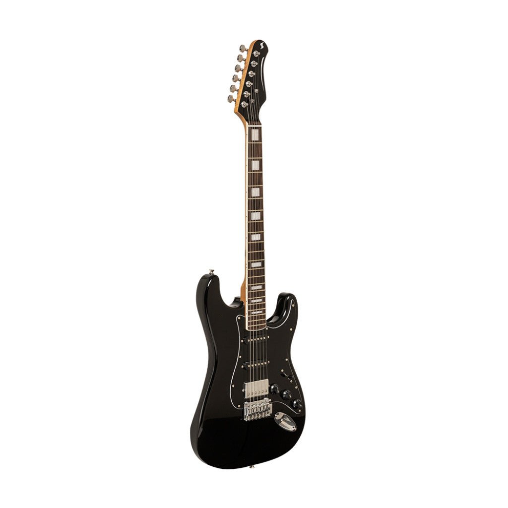 STAGG VINTAGE SERIES STRAT BLACK - Music Planet New Zealand
