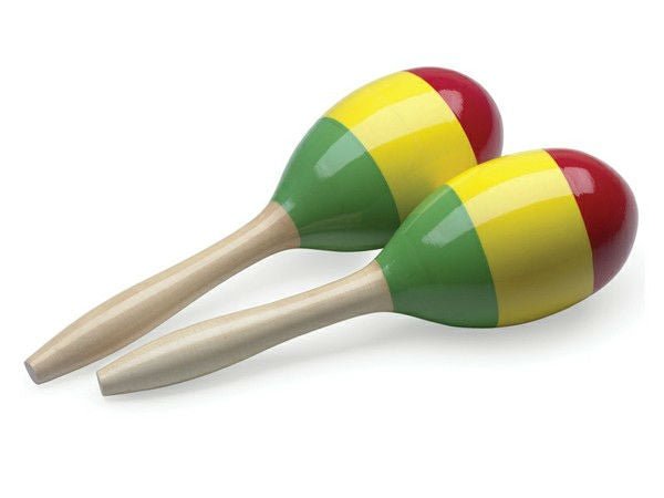 STAGG WOOD MARACAS OVAL 29CM REGGAE - Music Planet New Zealand