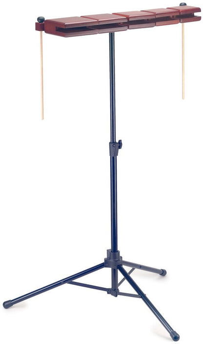 Stagg Wooden Temple Block Set with Stand and Bag - Music Planet NZ