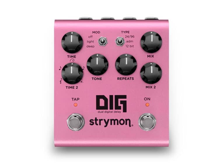 STRYMON DIG DUAL DIGITAL DELAY V2 PEDAL - Music Planet New Zealand