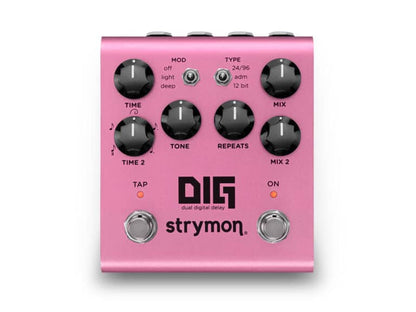 STRYMON DIG DUAL DIGITAL DELAY V2 PEDAL - Music Planet New Zealand