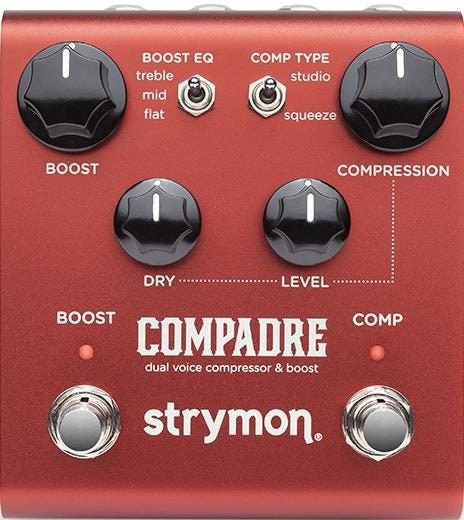 STRYMON DUAL VOICE COMPRESSOR AND BOOST - Music Planet New Zealand