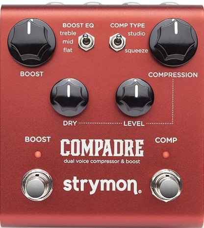STRYMON DUAL VOICE COMPRESSOR AND BOOST - Music Planet New Zealand