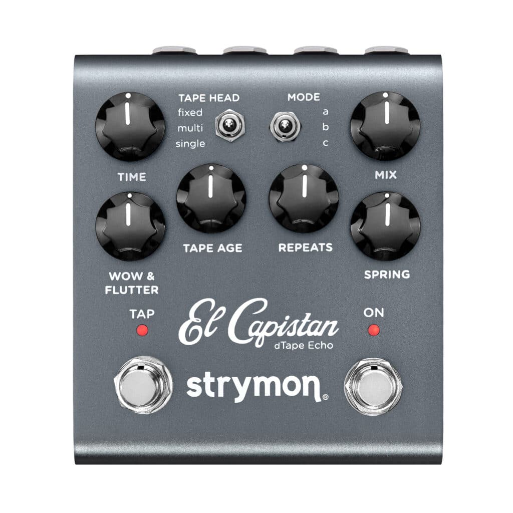 STRYMON EL CAPISTAN TAPE DELAY V2 PEDAL - Music Planet New Zealand
