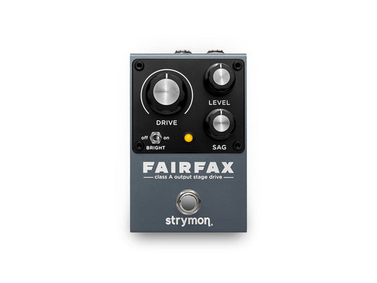 Strymon Fairfax Class A Output Stage Drive Pedal - Music Planet NZ