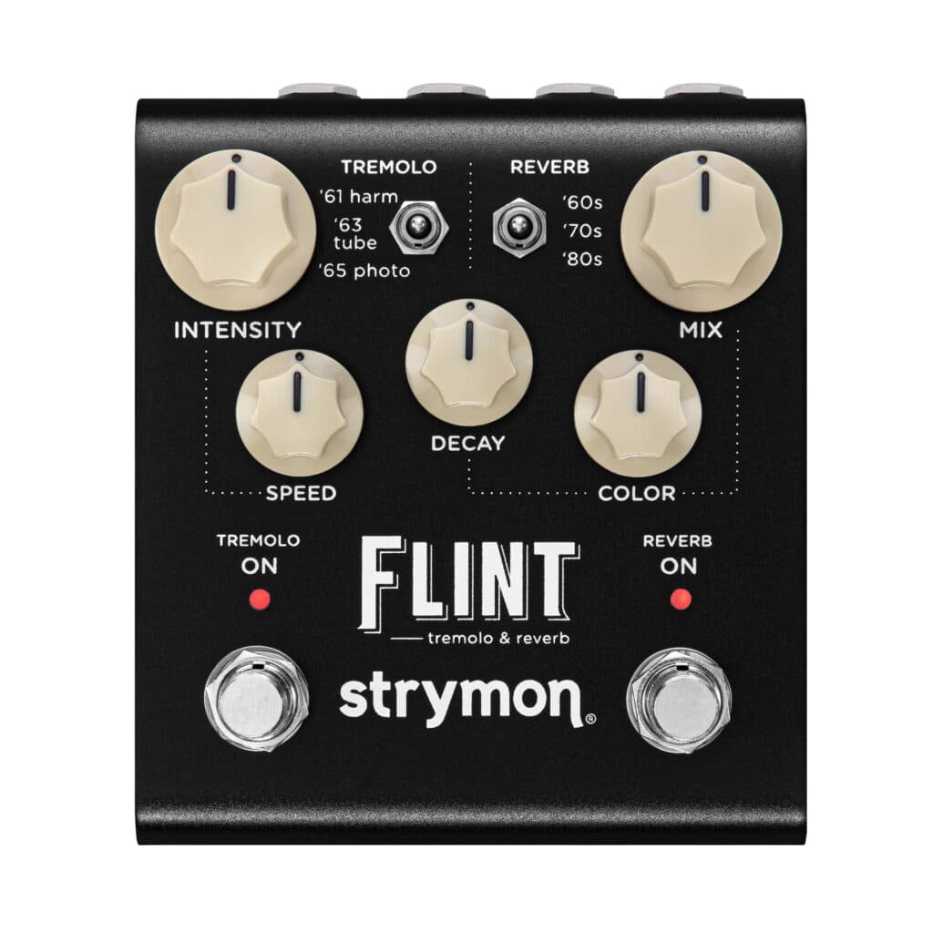 STRYMON FLINT TREMOLO AND REVERB V2 PEDAL - Music Planet New Zealand