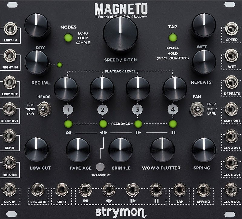 STRYMON MAGNETO TAPE ECHO EURORACK - Music Planet New Zealand