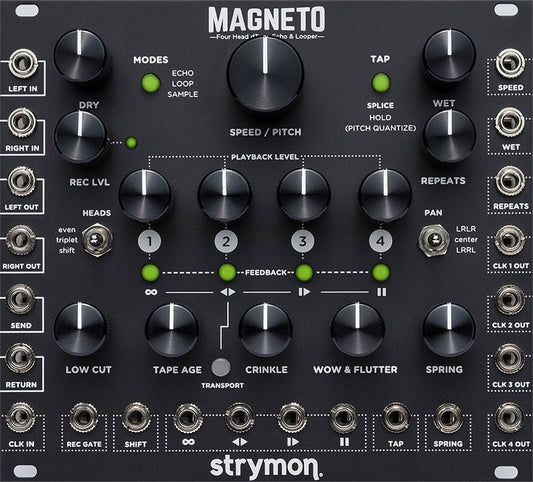 STRYMON MAGNETO TAPE ECHO EURORACK - Music Planet New Zealand