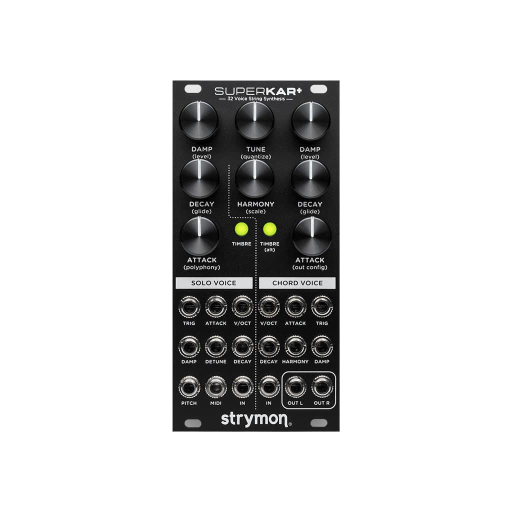 Strymon SuperKar+ 32 - Voice String Synthesis Module - Music Planet NZ
