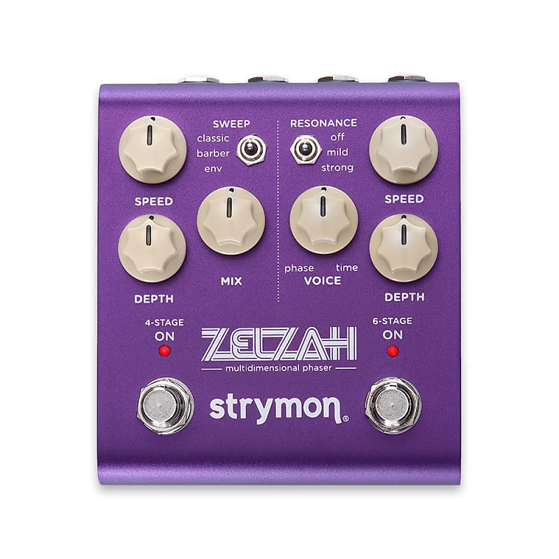 STRYMON ZELZAH MULTIDIMENSIONAL PHASER - Music Planet New Zealand