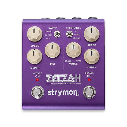 STRYMON ZELZAH MULTIDIMENSIONAL PHASER - Music Planet New Zealand