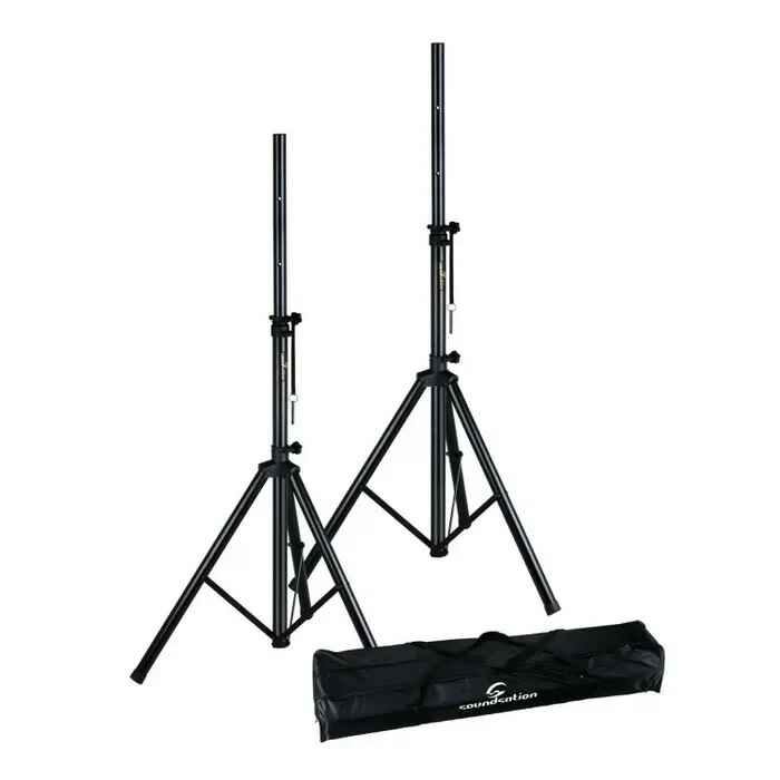 STUDIOMASTER 2 X SPS1 SPEAKER STANDS AND SPEAKER BAG - Music Planet New Zealand