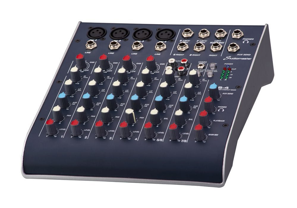 STUDIOMASTER C2S - 4 4 MONO/2 STEREO MIXER - Music Planet New Zealand