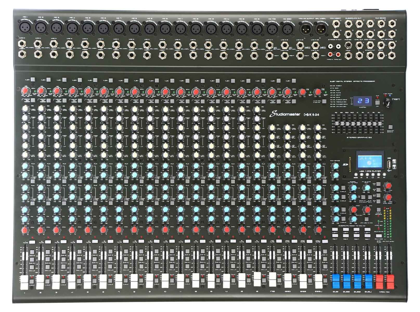 STUDIOMASTER C5X - 24 COMPACT MIXER - Music Planet New Zealand