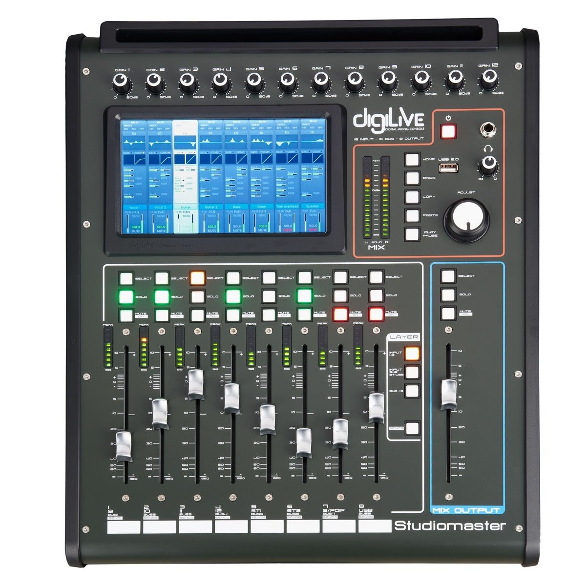STUDIOMASTER DIGILIVE 16 COMPACT DIGITAL - Music Planet New Zealand