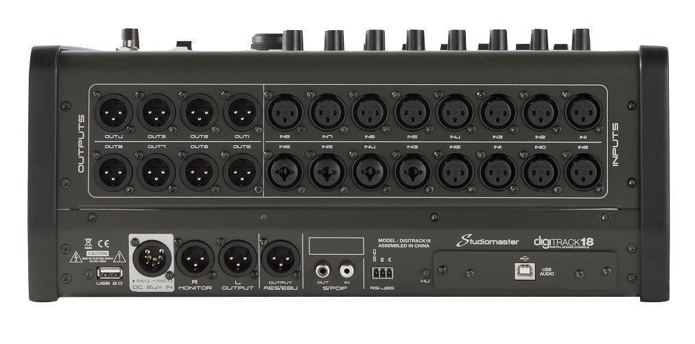Studiomaster Digitrack 18 – Digital Mixing Console - Music Planet NZ