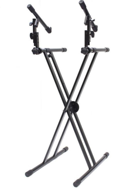 STUDIOMASTER DOUBLE TIERED X KEYBOARD STAND - Music Planet New Zealand