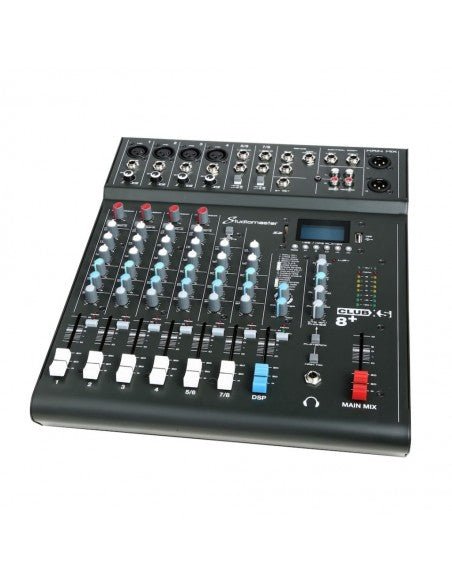 STUDIOMASTER XS8+ 4 MONO/2 STEREO MIXER - Music Planet New Zealand