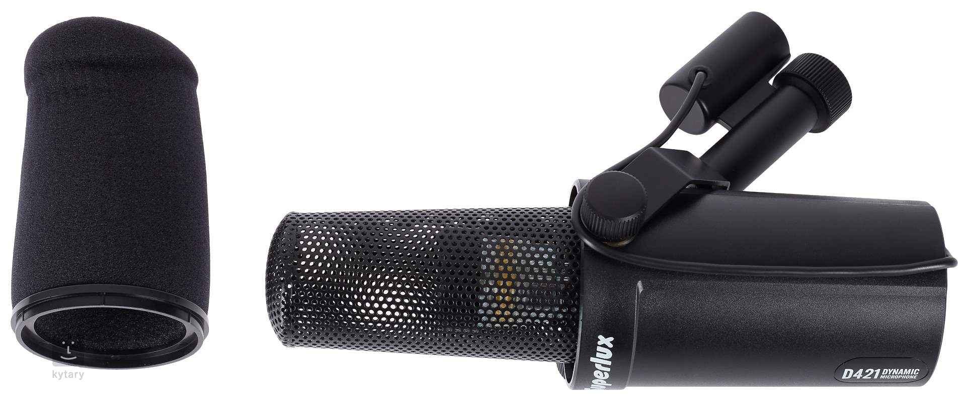 SUPERLUX D421 DYNAMIC BROADCAST MICROPHONE - Music Planet New Zealand