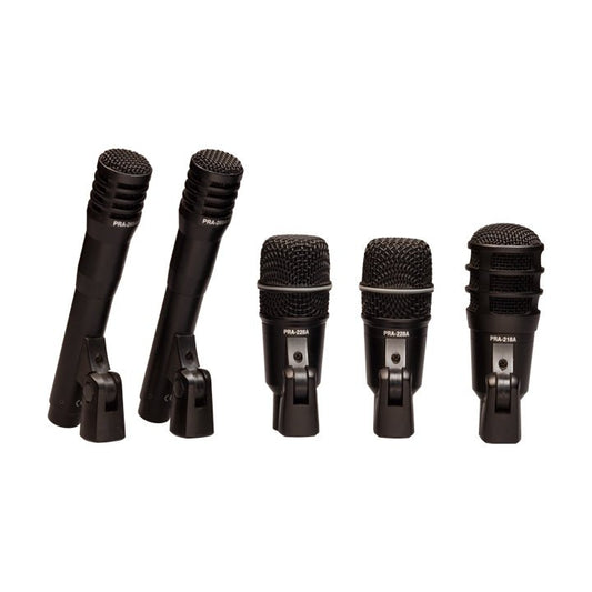 Superlux DRKA3C2 Compact 5 - Piece Drum Microphone Set - Music Planet NZ